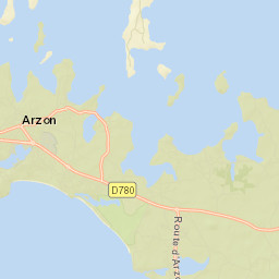 Arzon Street Map