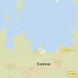 Sarzeau Street Map