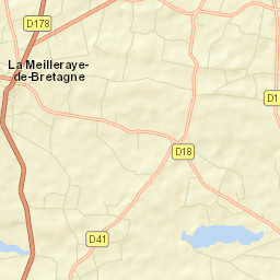 La Meilleraye-de-Bretagne Street Map