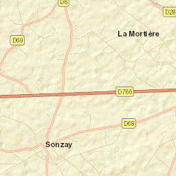 Sonzay Street Map