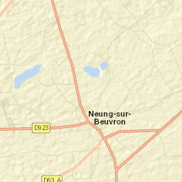 Neung-sur-Beuvron Street Map