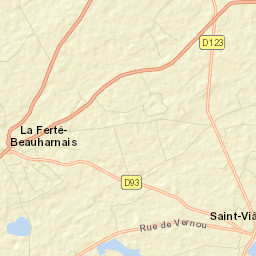 Saint-Viâtre Street Map