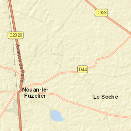 Nouan-le-Fuzelier Street Map