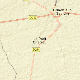 Brinon-sur-Sauldre Street Map