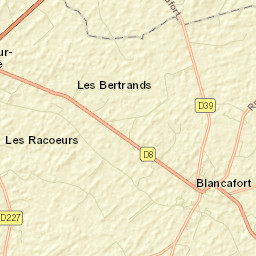 Blancafort Street Map