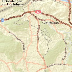 Glattfelden Street Map