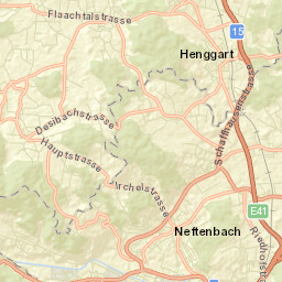 Neftenbach / Dorf Neftenbach Street Map