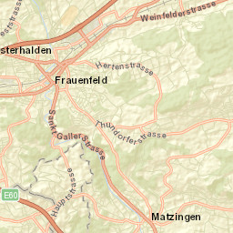 Stettfurt Street Map