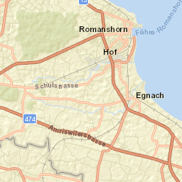 Arbon District Street Map