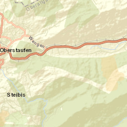 Oberstaufen Street Map