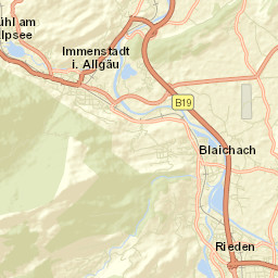 Sonthofen Street Map