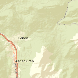 Achenkirch Street Map