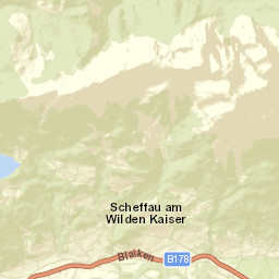 Scheffau am Wilden Kaiser Street Map
