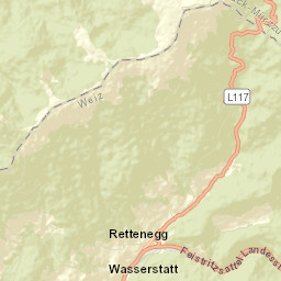 Rettenegg Street Map