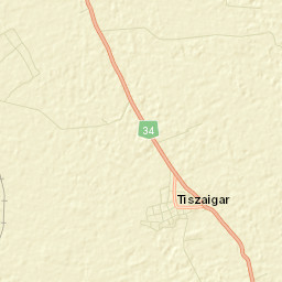 Tiszafüredi Járás Street Map