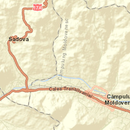 Câmpulung Moldovenesc Street Map