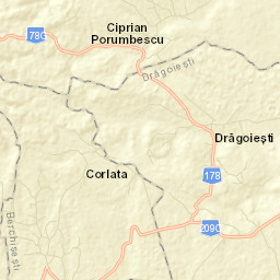 Comuna Ciprian Porumbescu Street Map
