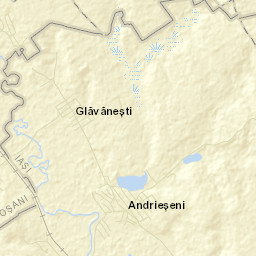 Andrieşeni Street Map