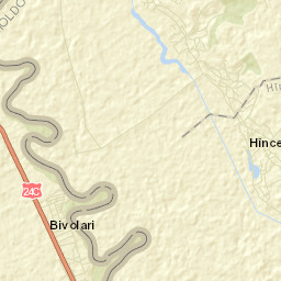 Comuna Bivolari Street Map