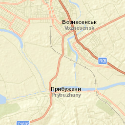 Voznesensk Street Map
