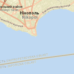 Nikopol Street Map