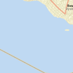 Vyshchetarasivka Street Map