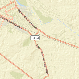 Preobrazhenka Street Map