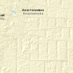 Anastasiyevka Street Map