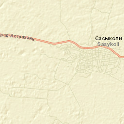 Sasykoli Street Map
