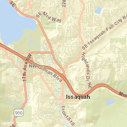 Issaquah Street Map