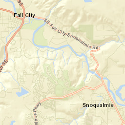Snoqualmie Street Map