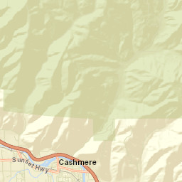 Cashmere Street Map