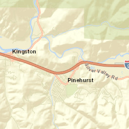 Pinehurst Street Map