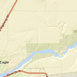 5401-5499 River Drive North, Great Falls, MT Street Map