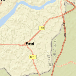 Férel Street Map