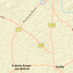 Sainte-Anne-sur-Brivet Street Map