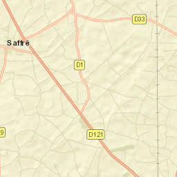 Saffré Street Map