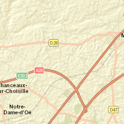 Monnaie Street Map