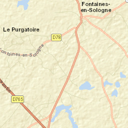 Département du Loir-et-Cher Street Map