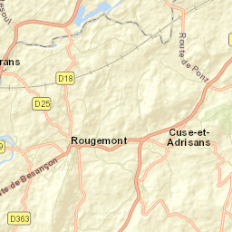 Rougemont Street Map