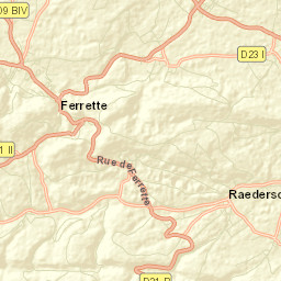 Ferrette Street Map