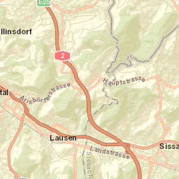 Liestal Street Map