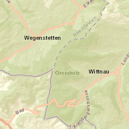 Wegenstetten Street Map