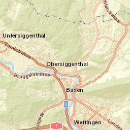 Wettingen Street Map