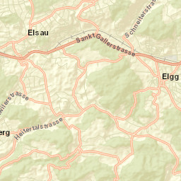 Elsau-Räterschen Street Map