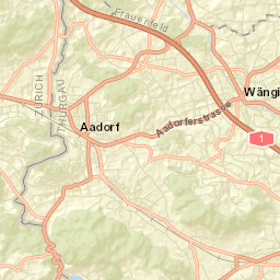 Aadorf Street Map