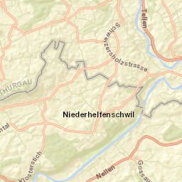 Niederbüren Street Map