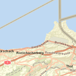 Thal Street Map