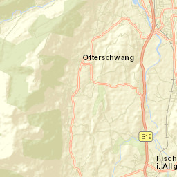 Ofterschwang Street Map