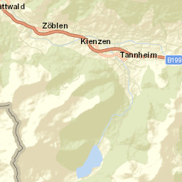 Schattwald Street Map